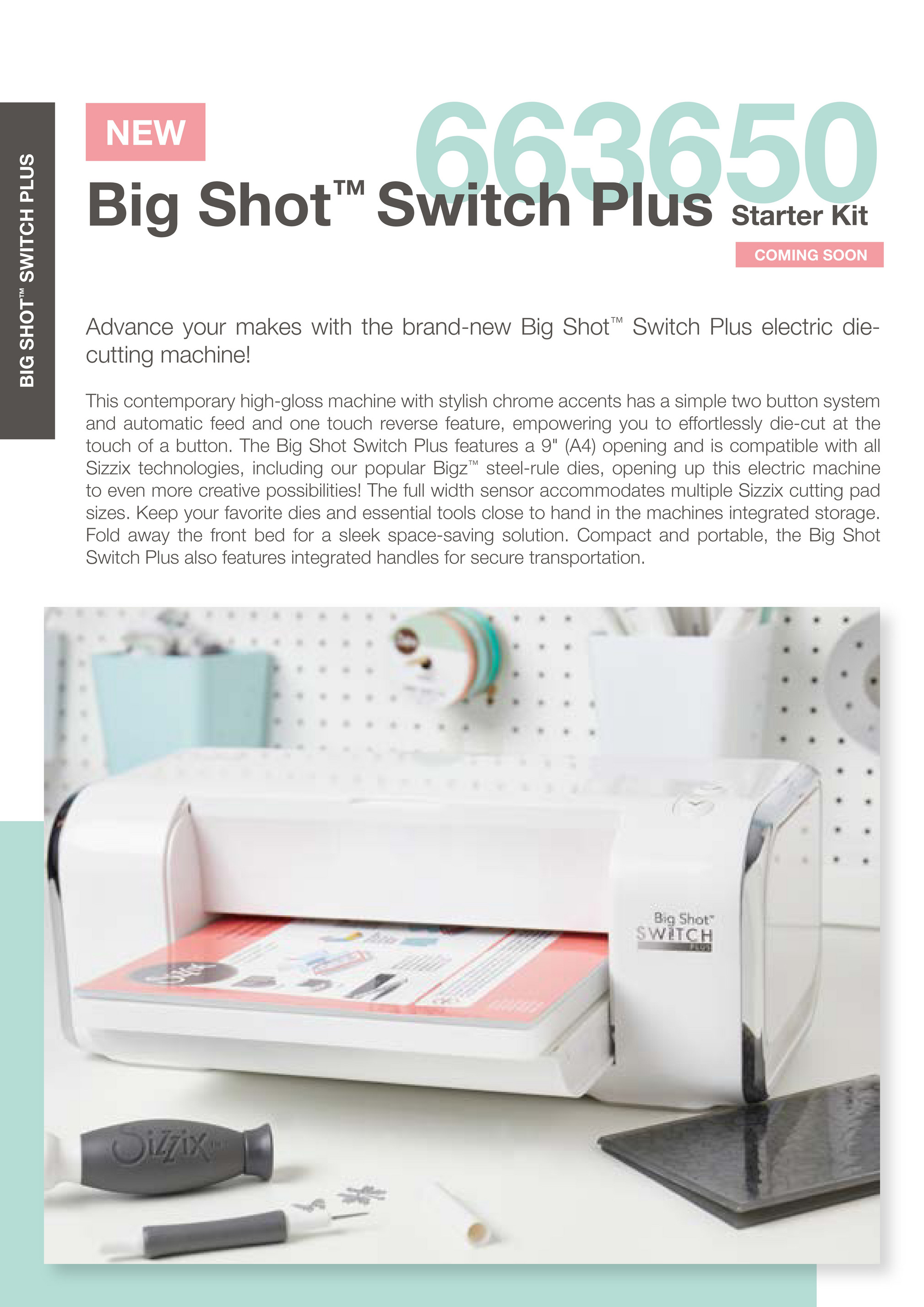 Sizzix Big Shot Switch Plus Starter Kit